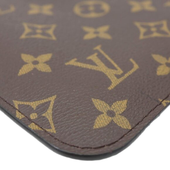 Louis Vuitton  Monogram Canvas Wristlet Pouch Brown - Picture 6 of 14